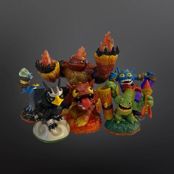 Activision Skylanders Eruptor, Pop Fizz x2, Hot Dog, Sonic Boom, Zook Figures - Picture 2 of 11